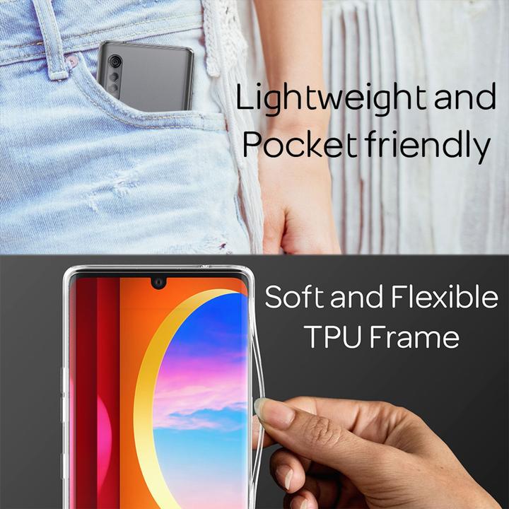 Actual product image Nalia Cover transparent (LG Velvet)
