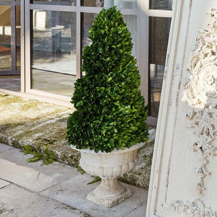 Produktbild Loberon Deko-Baum Humbria grün/creme (75 cm)