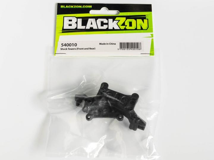 Actual product image Blackzon Shock Towers (Front and Rear)
