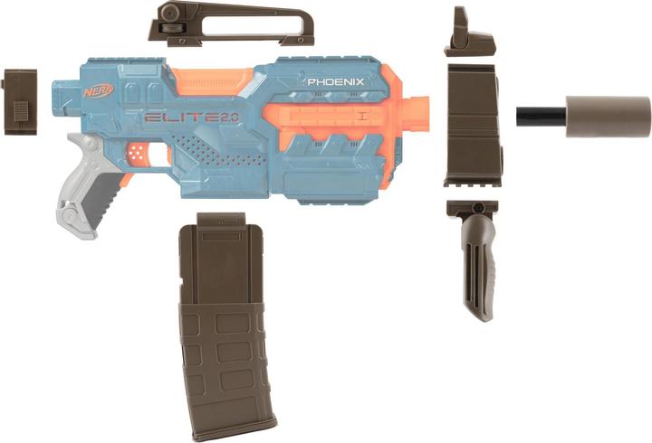 Produktbild Nerf SMG-Kit 2: Silencer Gun, olive
