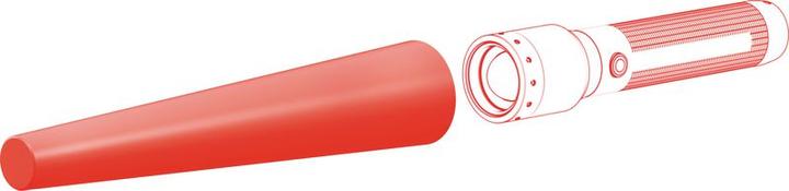 Produktbild Ledlenser Signalkappe Ø 35.1 mm, rot
