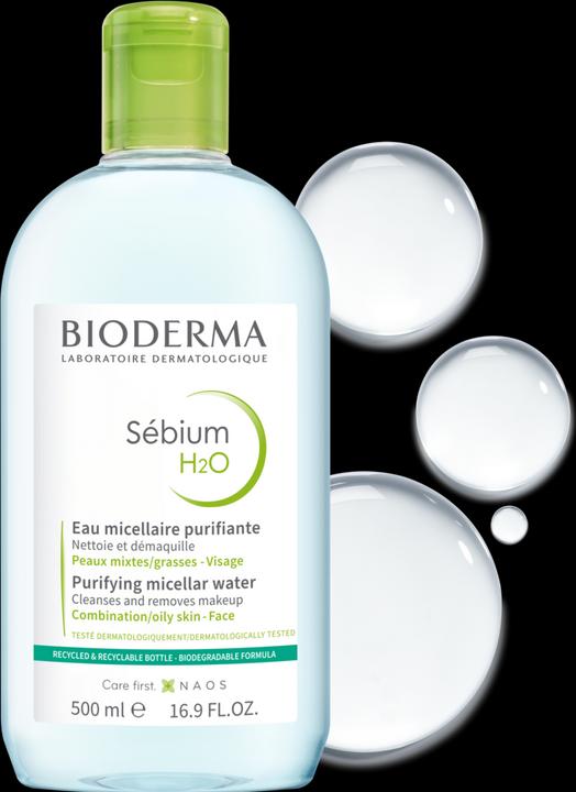 Produktbild Bioderma H2O Pompe Inversée (Mizellenwasser, 500 ml)