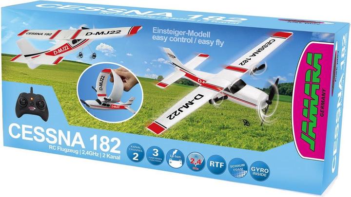 Produktbild Jamara Cessna 182 Flugzeug 2,4GHz Gyro 2CH (Motorflugzeug)