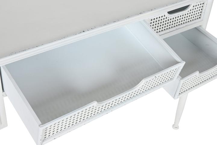 Actual product image Esprit Desk Home White Metal 122 x 50 x 76 cm