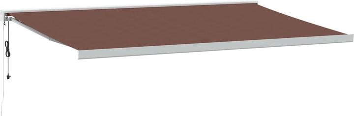 Marron et blanc
