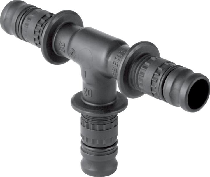 Produktbild Geberit Mepla Pressfitting T-Stck 90 Kunststoff 40 mm 625.310.00.5
