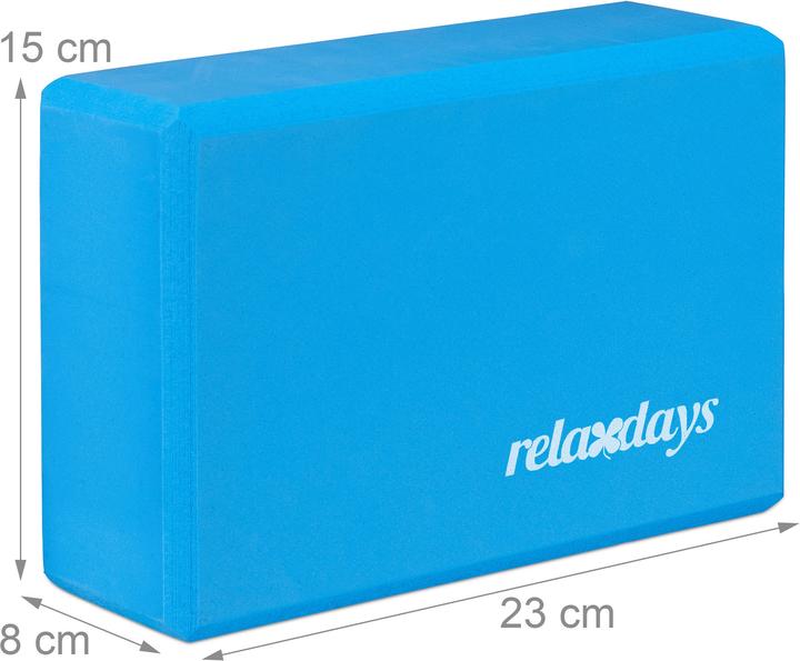 Actual product image Relaxdays Yogablock