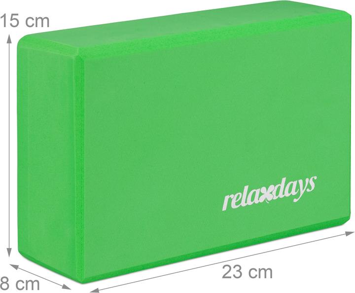 Produktbild Relaxdays Yogablock
