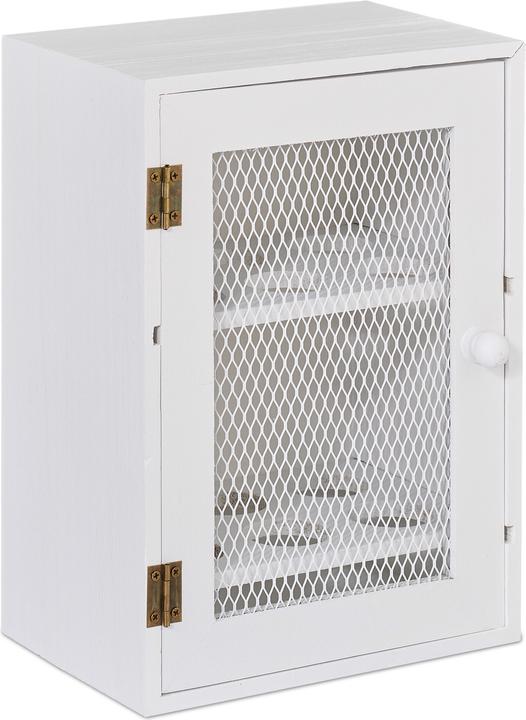 Actual product image Relaxdays Wooden Egg Cabinet, 12 Pieces (18 x 12 x 25 cm, 5.50 l)