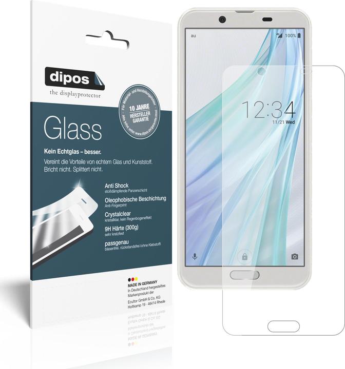 Immagine prodotto Dipos Pellicola Protettiva Anti-Shock (2 Pezzo/i, Sharp Aquos Sense2)