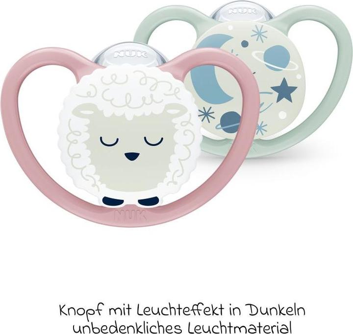 Produktbild NUK Space Night (2 x, 18 - 36 Monate)