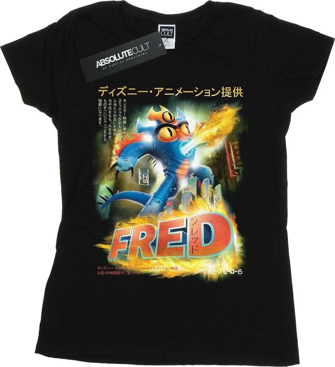 Disney Big Hero 6 Fred Anime Poster TShirt (XL)