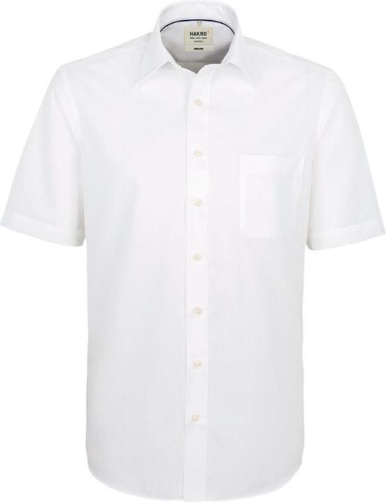 Actual product image Hakro Mens Business Shirt 1/2 Sleeve white Gr.XL (XL)