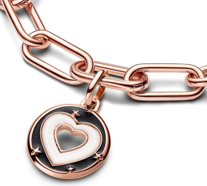 Produktbild Pandora ME Herzen Medaillon Charm (Metall, rosevergoldet, Emaille)