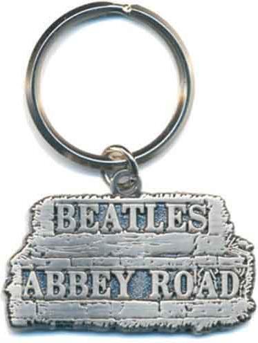The Beatles Abbey Road Sign In Relief Schlüsselanhänger