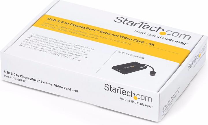Produktbild StarTech USB A – Displayport (USB 3.0, 9 cm)