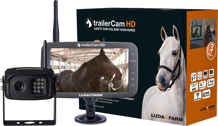 Produktbild LudaFarm TrailerCam HD Profi Kamerasystem für Pferdeanhänger (1280 x 720 Pixels)