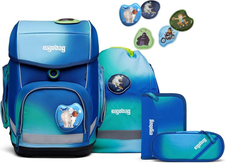 Produktbild Ergobag cubo 5-tlg. Set DschungelfieBär (19 l)