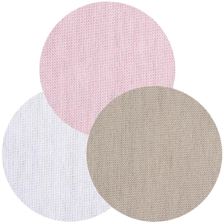 Produktbild Tobi Nestchenschlange geflochten weiss/beige/rosa 280