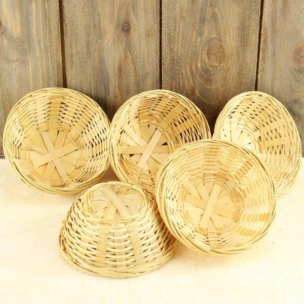 Actual product image trendmarkt24 Easter basket (5 x, Ø 14 x 6 cm)
