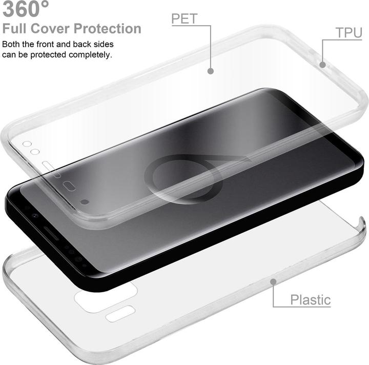 Productafbeelding Cadorabo TPU 360 graden hoesje (Samsung Galaxy S9+)