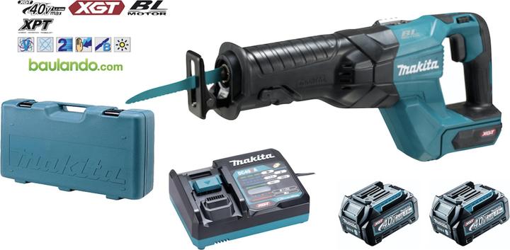 Image du produit Makita XGT JR001GD201 Scie à métaux sans fil 40VMAX