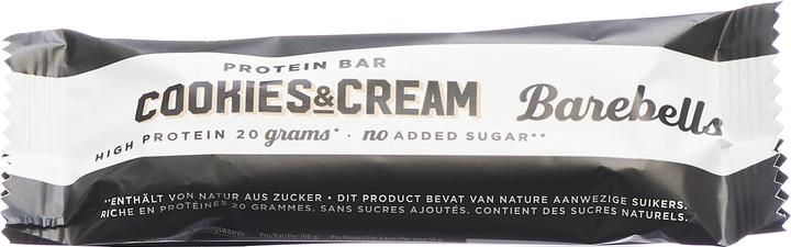 Actual product image Barebells Protein Bar (Cookies and Cream, 1 pcs., 55 g)