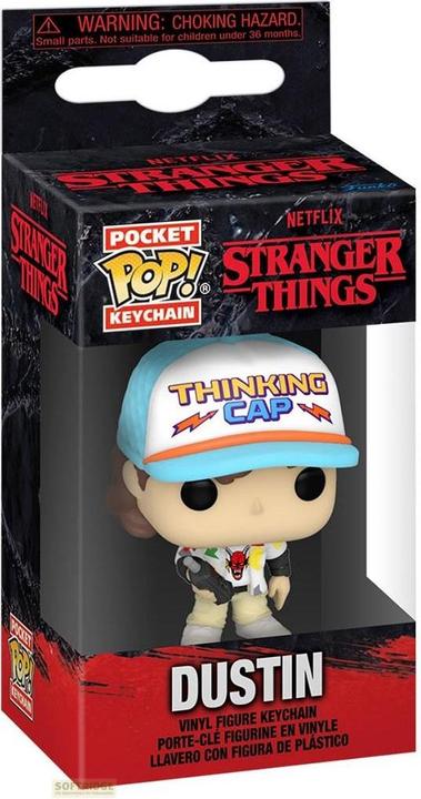 Image du produit Funko Portachiavi Pop! Stranger Things S4 : Dustin