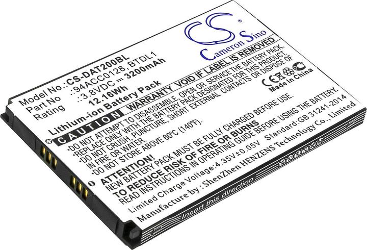 Produktbild AGI Akku kompatibel mit Datalogic 94ACC0128