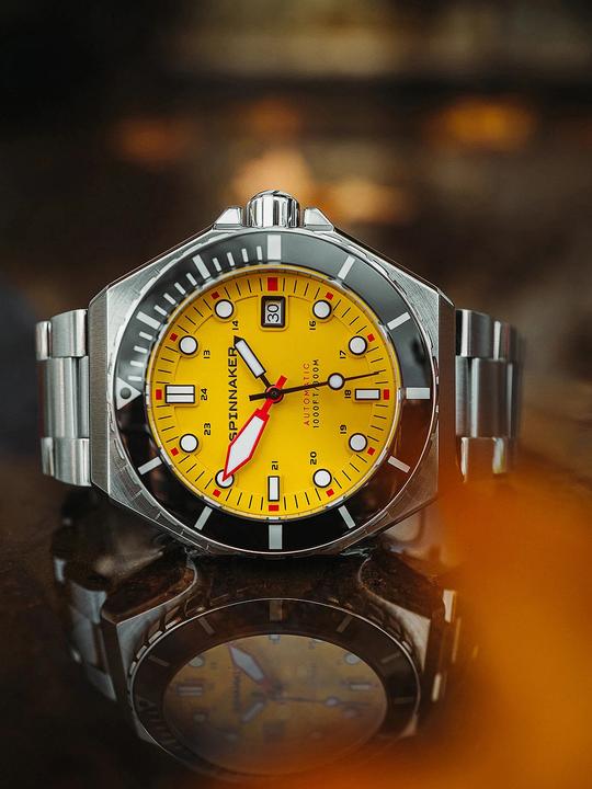 Actual product image Spinnaker SP-5081-II Dumas Automatic Mens Watch 44mm 30ATM (Diving watch, 44 mm)