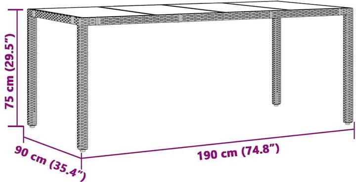 Produktbild VidaXL Bad Segeberg (90 cm)