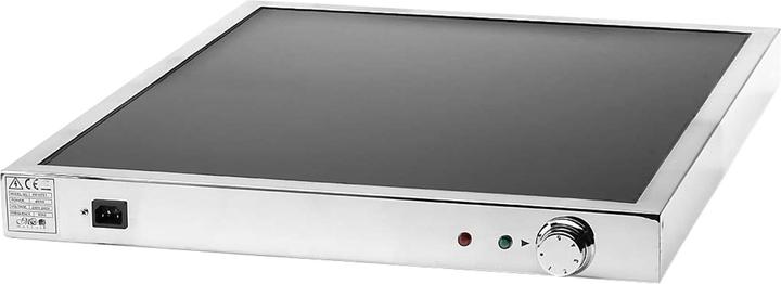 Immagine prodotto Mayfair Warmhalteplatte elektrisch 50 230V/600W CH Stecker 500x500x75 mm CNS und temperiertes Glas