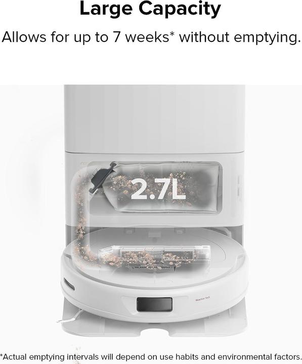 Produktbild Roborock 6 Stück Staubsaugerbeutel für Qrevo/S8 MaxV (6 x)