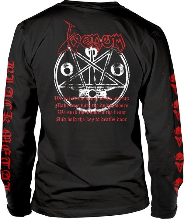 Venom Black Metal Red Print (Longsleeve)