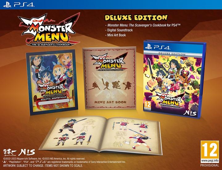 Immagine prodotto NIS Menu dei Mostri: Il libro di cucina dello scavezzacollo (Edizione Deluxe) (PS4, EN)