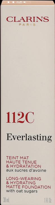 Actual product image Clarins Everlasting Foundation No.112C Amber (No.112C Amber)