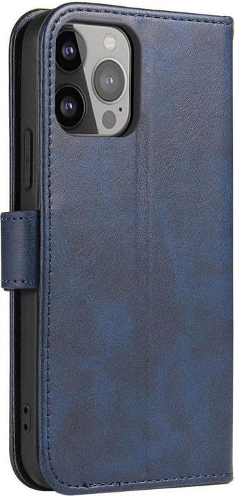 Actual product image Hurtel Back panel cover Magnet Case with Flip for Samsung Galaxy A26 - Blue (Samsung Galaxy A26)