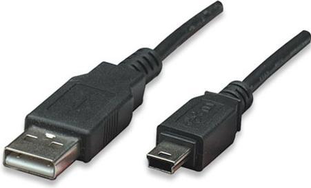 Actual product image Digitus USB A – USB Mini B (1 m, USB 2.0)