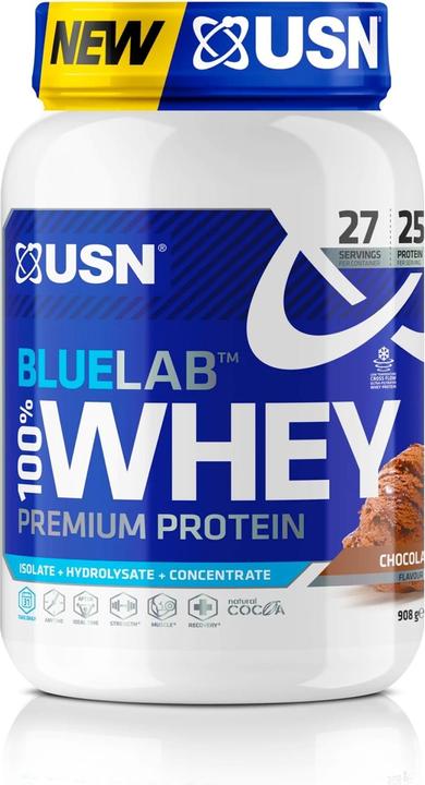 Actual product image USN Blue Lab (Chocolate, 1 pcs., 908 g)