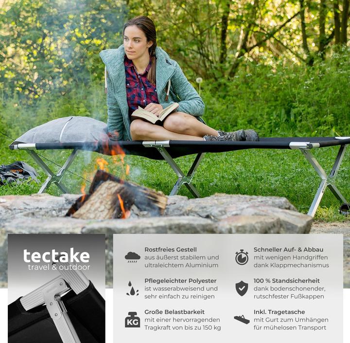 Produktbild tectake Feldbett