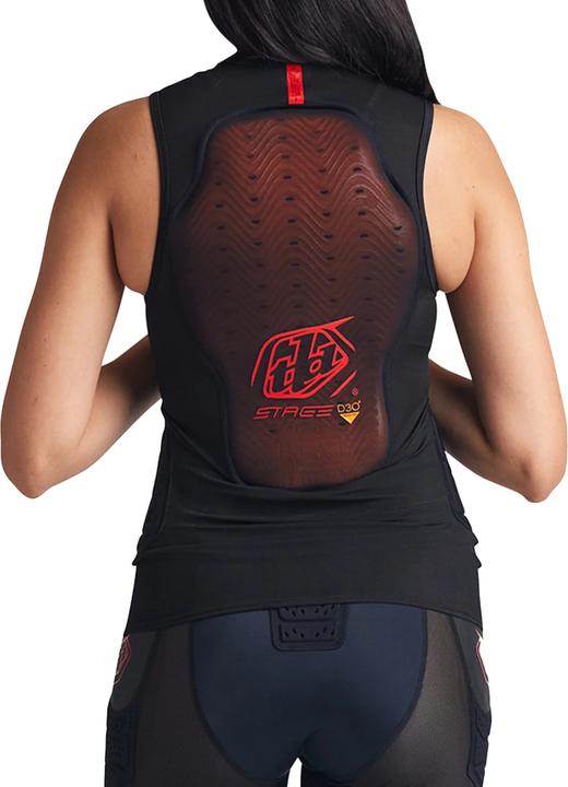 Actual product image Troy Lee Designs Stage Ghost D30 Vest Baselayer (XL, Back protector, Chest protector, Elbow protectors, Unique specimen)