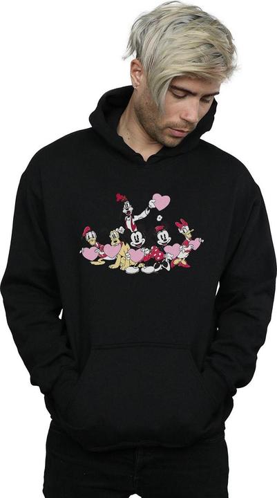 Immagine prodotto Disney Mickey Mouse Love Friends Felpa con Cappuccio Uomo (M)