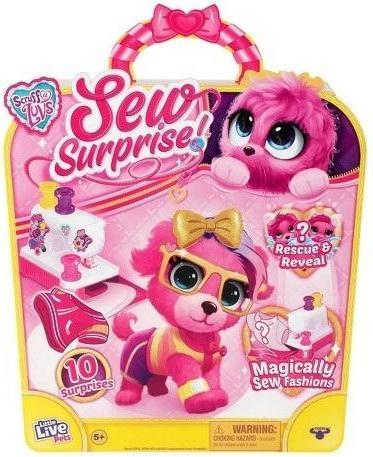 Actual product image Cobi Little Live Pets. Mascot Sew Surprise roses (30 cm)