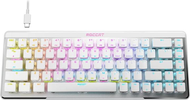 Actual product image Roccat Vulcan II Mini Air (white, DE layout, TITAN II Optical Red) (DE, Wireless)