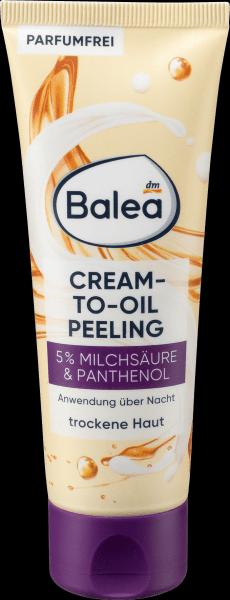 Produktbild dm Balea Peeling Cream-to-Oil Overnight (Peeling, 75 ml)
