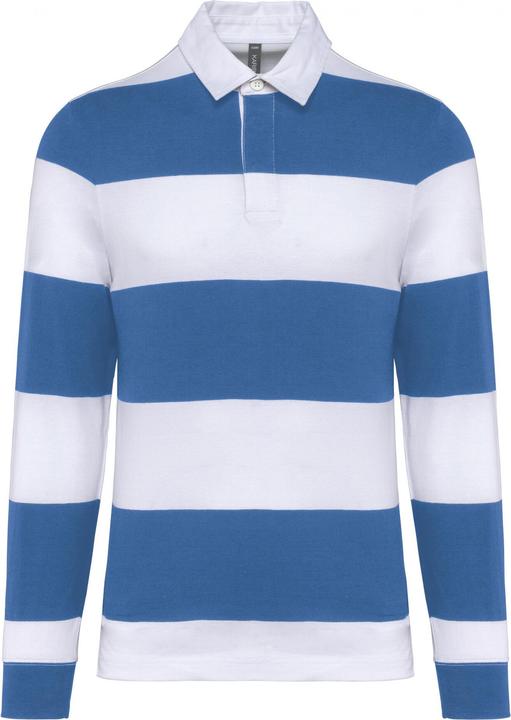 Strisce Bianche, blu reale chiaro