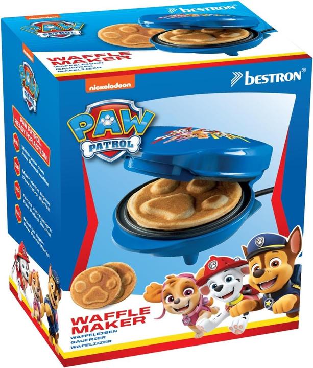Actual product image Bestron Best Paw Petrol Waffle Maker APP500B bu