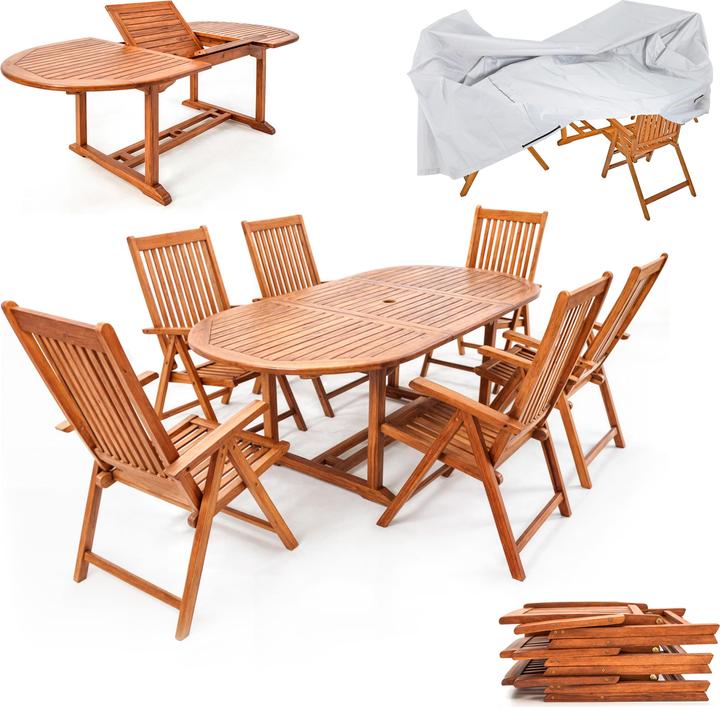 Produktbild Casaria Gartenmöbel Set (100 cm)