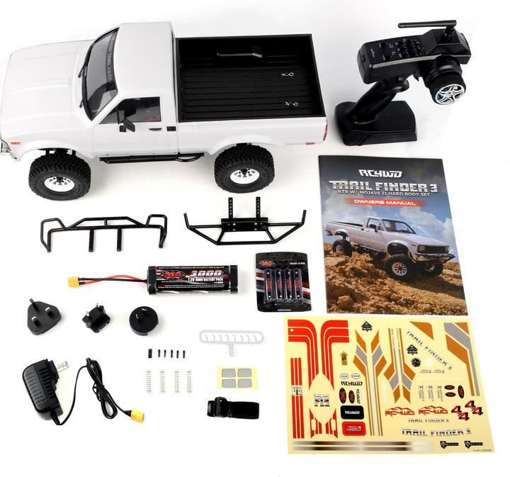 Produktbild Rc4Wd Scale Crawler Trail Finder 3 Mojave II 1:10, RTR (RTR Ready-to-Run)