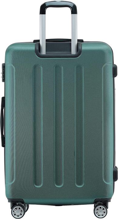 Produktbild Beibye Zwillingsrollen 3tlg Reisekoffer Dunkelgruen (M (50 - 90l), L (90 - 115l), XL (ab 115l))